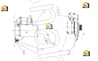 BOLT, HEX FLANGE HEAD CAP