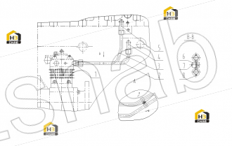 WATER INLET PIPE ASSY, AIR COMPRESSOR