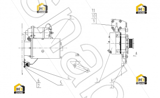 ALTERNATOR BRACKET