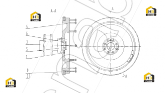 NUT, HEX FLANGE HEAD CAP