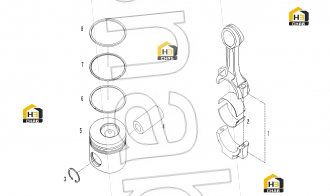 OIL CONTROL RING ASSY  