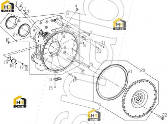 OBSERVING HOLE ADAPTOR, FLYWHELL HOUSING