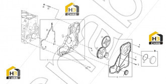 SCREW CAP, OIL FILLER-GEAR HOUSING SERVICE GROUP