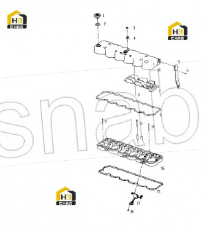 MAZE PLATE INSIDE VALVE COVER