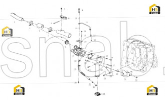 AIR INLET HOSE, INTERCOOLER