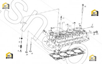 STEM SEAL, INTAKE VALVE