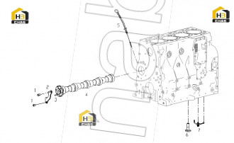 THRUST PLATE, CAMSHAFT