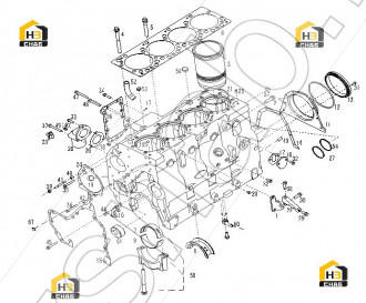 Bolt, Hex Flange Head Cap