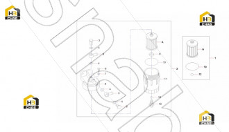 Gasketfuel filter