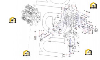 logic control valve assembly