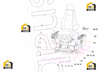 Flange, coupling, air duct