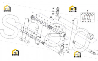 Pressure cover ZX200.3.1B-1