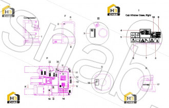 Decal, hydraulic tank