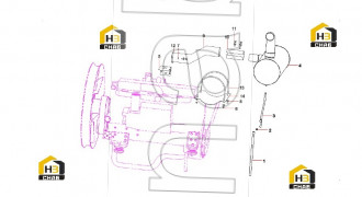 U-type threaded rod