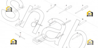 Wrench, box-end 16x18GB4388