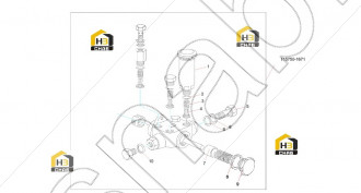 Bolt, hollow,pump,oil,spray