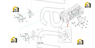 Bolt;thrust collar(b)