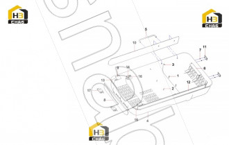 Housing - Engine Hood