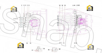 Steel tube support 2