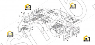 left front door assembly