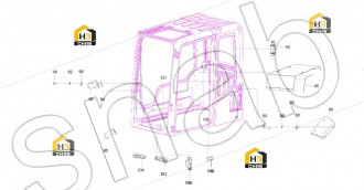 Front Control Box Upper bracket