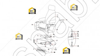 High configuration air suspension