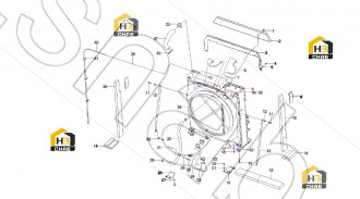 Water outlet tube of radiator