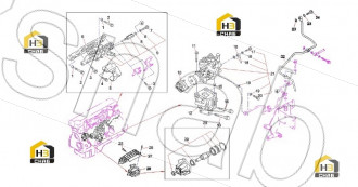 Gasket;valve;over flow