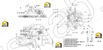 Plate, bearing, right