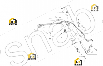 Pipeline, greasing, work equipment