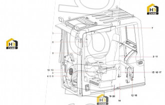 Seat and controlbox