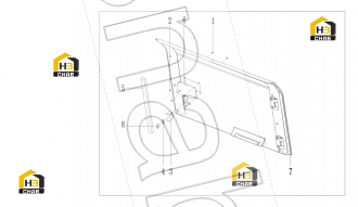 right door SY245C9.1.6.33B.1