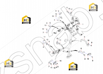 Bracket, harness