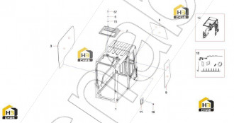 Inner-decoration, assembly