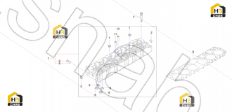 Bolt , cylinder head