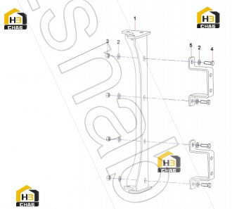 Bracket of gemel