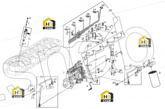 BRACKET ,HIGH PRESSURE FUEL PIPE