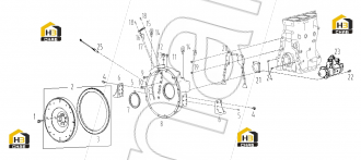 RING GEAR, FLYWHEEL