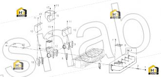 HEXAGON BOLTS WITH FLANGE