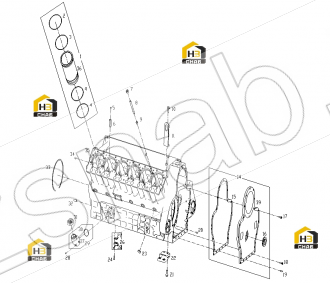 PIPE ELBOW, OIL FILLER 