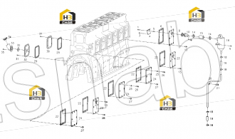 HEXAGON BOLTS WITH FLANGE