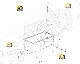 HEXAGON BOLTS WITH FLANGE