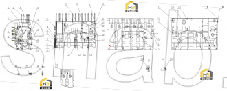 THRUST BEARING(LOWER),CRANKSHAFT