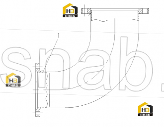 EXPANSION CONNECTOR ELBOW ASSY