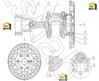 FLYWHEEL BOLT 