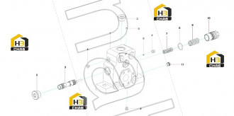 Compensation spring M28A001.4-8