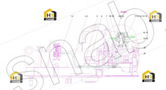 Hose 4SH25-DKOS90-SFL-800Q/SY1102