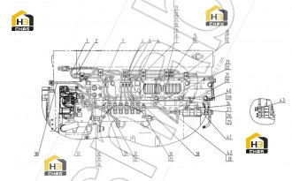 FUEL RETURN PIPE ASSY, LOW PRESSURE