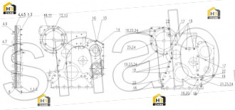 FRONT HOUSING AS