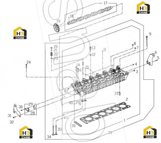 ENGINE LIFTING EYE, REAR